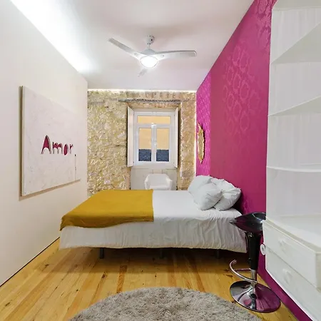 Rainbow Wall Loft Apartment